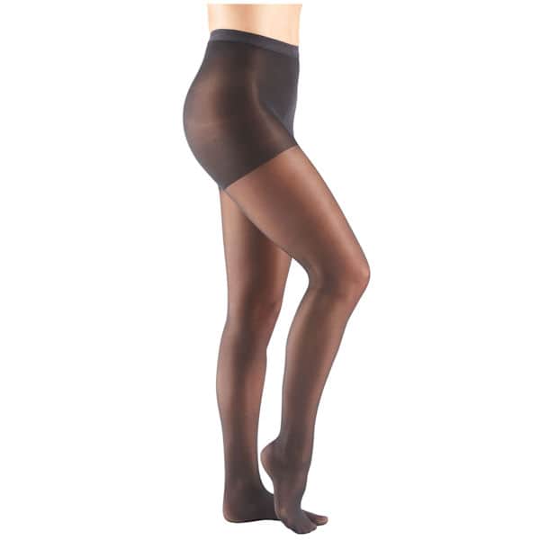 Support Plus Women's Sheer Closed Toe Mild Compression Pantyhose - Size E-F