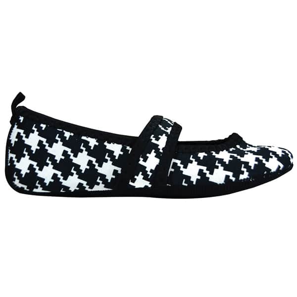 Nufoot Mary Jane Stretch Indoor Non Slip Slippers