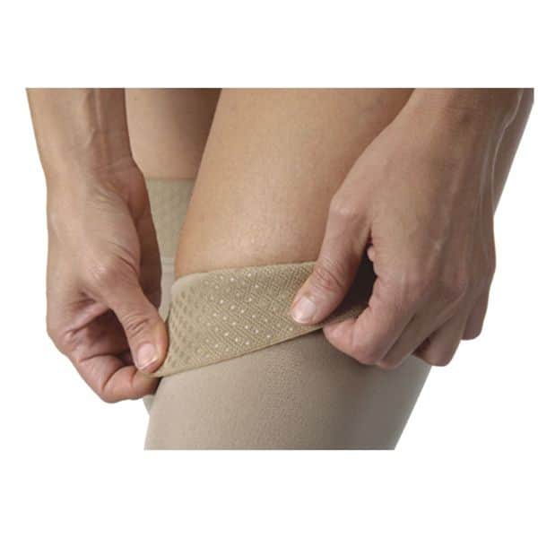 Jobst Women's Opaque Closed Toe Very Firm Compression Thigh High Stockings
