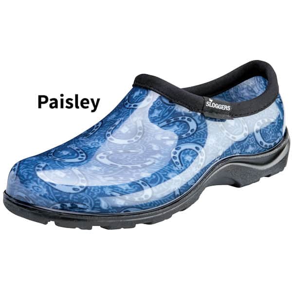 Women's Slogger Comfort Shoe Horseshoe Paisley