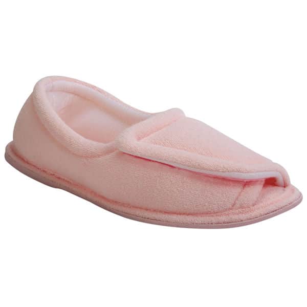 Women's Terry Cloth Comfort Slippers - Pink