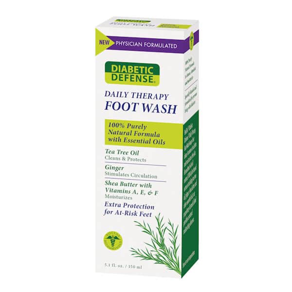 Diabetic Defense&reg; Foot Moisturizer & Foot Wash