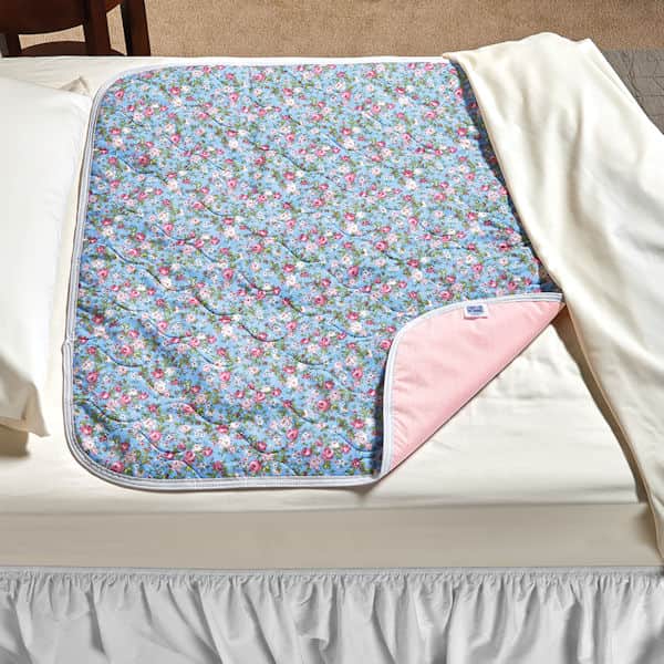 Deluxe Floral Bed Pads - 34" x 36"