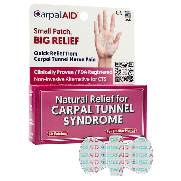 CarpalAID Hand Patch - 30 Pack