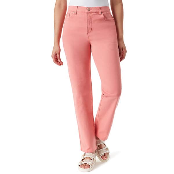 Gloria Vanderbilt Amanda Denim Zip-Front Jeans - 31" Inseam