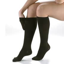 Alternate image Jobst Women's Opaque Closed Toe Firm Compression Knee High Stockings