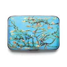 Alternate image Fine Art Identity Protection RFID Wallet - van Gogh Almond Blossom