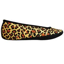 Alternate image Nufoot Women's Ballet Flat Non Slip Slippers - Leopard