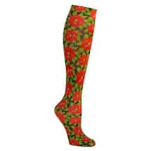 Celeste Stein Compression Socks - Mild Strength - Poinsettia