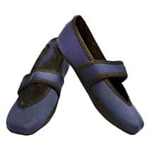 Alternate image Nufoot Mary Jane Stretch Indoor Non Slip Slippers - Navy