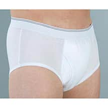 Alternate image Wearever Men's Washable Moderate Protection Incontinence Brief