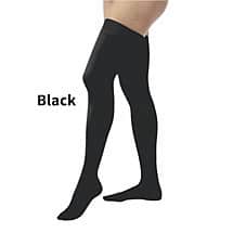 Alternate image Jobst Women's Opaque Closed Toe Very Firm Compression Thigh High Stockings