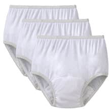 Alternate image Reusable Incontinence Panties - set of 3, 10oz