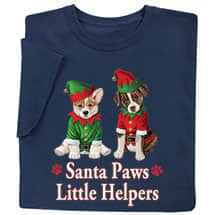 Alternate image Santa Paws T-Shirts or Sweatshirts