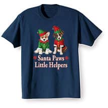 Alternate image Santa Paws T-Shirts or Sweatshirts