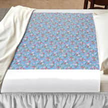 Alternate image Deluxe Floral Bed Pads - 34" x 36" with 20" tucktails each side