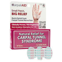 Alternate image CarpalAID Hand Patch - 30 Pack