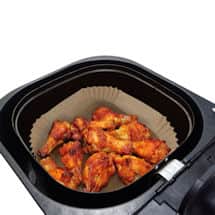 Alternate image Disposable Air Fryer Liners - Square - 48 Pack