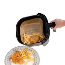 Alternate image Disposable Air Fryer Liners - Square - 48 Pack