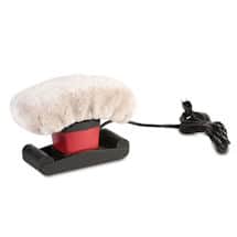 Alternate image Jeanie Rub Massager Kit with Sheepskin Pad Combo - Variable Speed Electric Vibrating Massager and Washable Cover