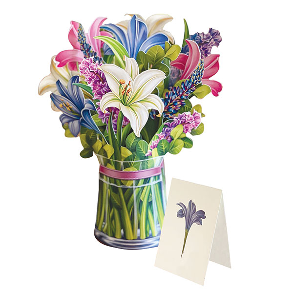 Product image for Lilies & Lupines Greeting Card