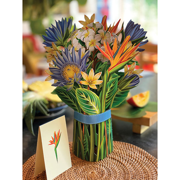 Product image for Tropical Bloom Greeting Card