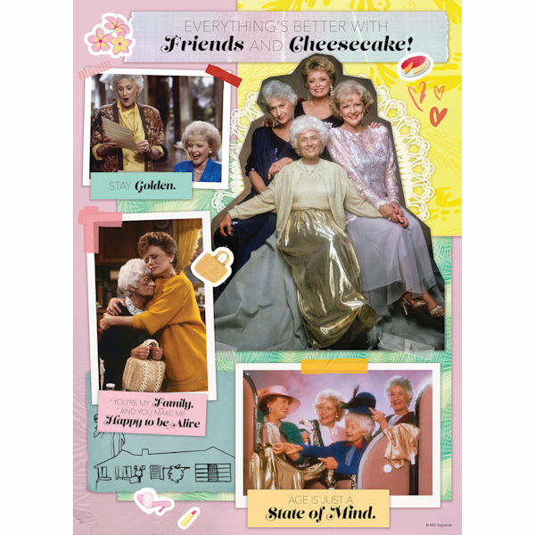 Product image for Golden Girls Friends And Cheesecake 1000 Piece Puzzle