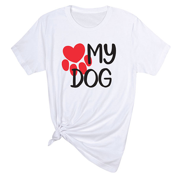 Love My Dog T-Shirts