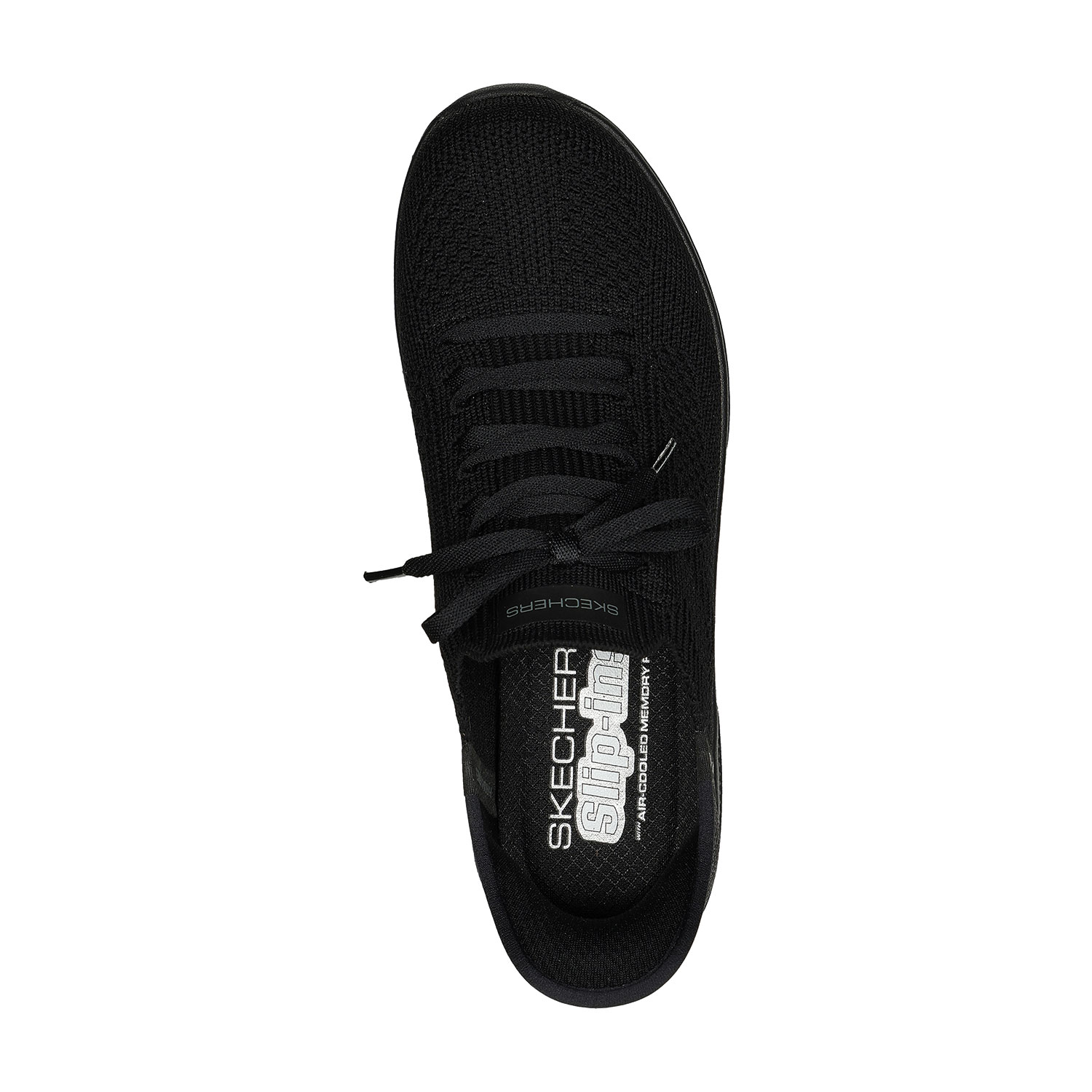 Product image for Skecher Women's Hands Free Slip-ins Virtue Sneakers - Black