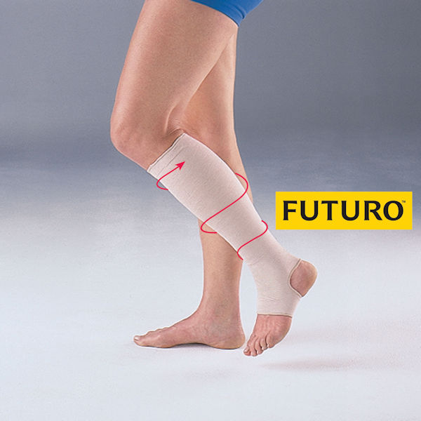 Futuro&reg; Firm Support Open Toe/Open Heel Knee High Stocking - 20-30 mm/Hg