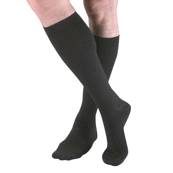 Product image for Futuro® Men's Opaque Firm Compression Dress Socks