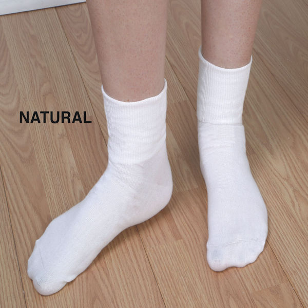Product image for Buster Brown 100% Cotton Women's Crew Socks - 3 Pack