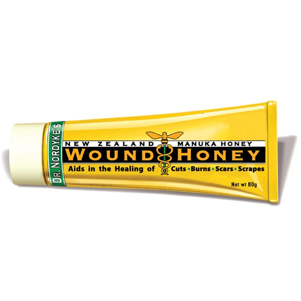 Product image for Dr Nordyke's Manuka Wound Honey - 100% Organic Honey & Aloe for Cuts and Burns