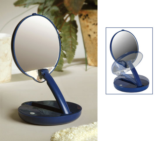 15X Lighted Compact Folding Mirror