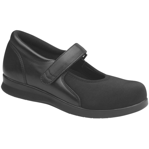 Product image for Drew® Bloom Mary Jane - Black/Black Stretch