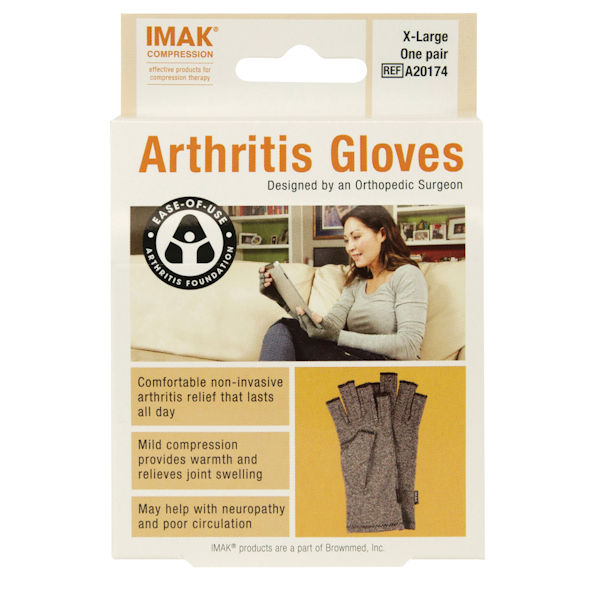 Product image for Pain Relieving Gloves Help Reduce Stiffness and Swelling in Fingers and Hands