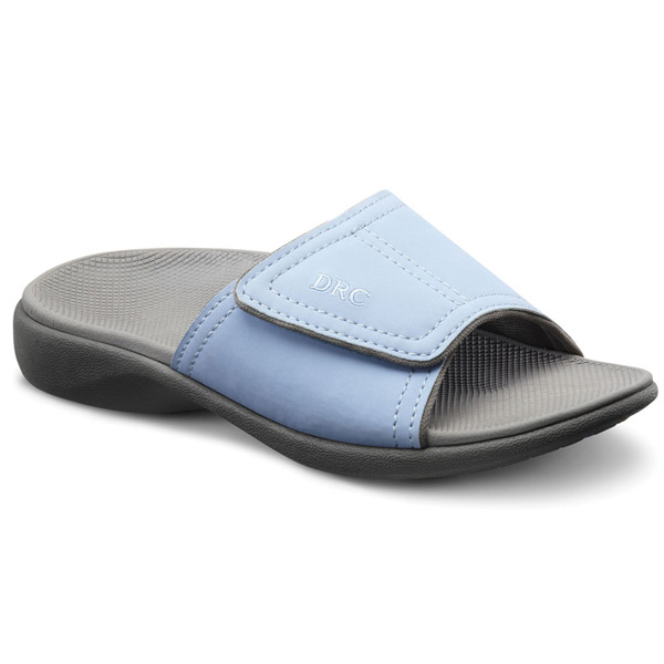 Dr. Comfort&reg; Kelly Ortho Sandals: Light Blue