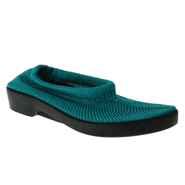 Product image for Spring Step Tender Stretch Knit Slip On Shoes - Teal