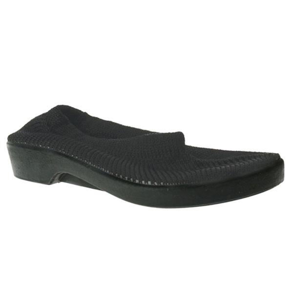 Product image for Spring Step Tender Stretch Knit Slip On Shoes - Black