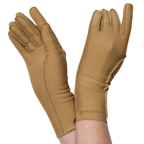 Isotoner Compression Gloves, full finger