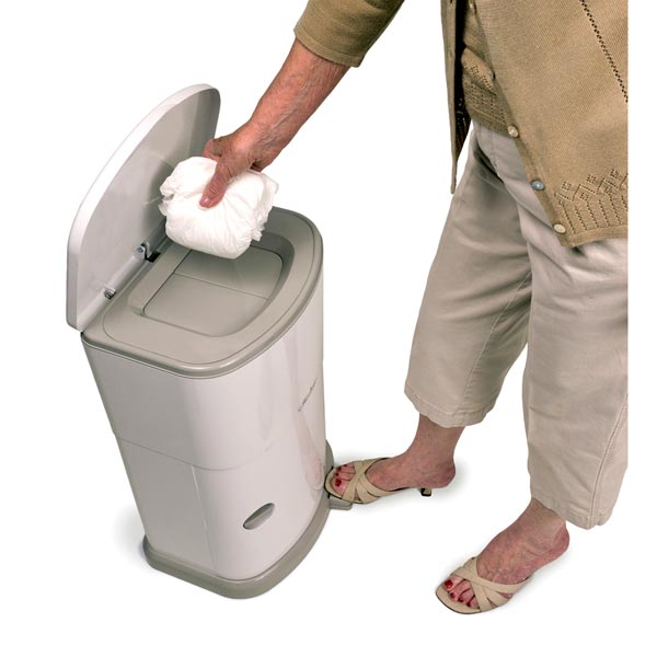 Akord 11 Gallon Odor-Reducing Adult Incontinence Disposal System