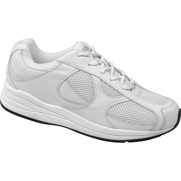 Product image for Drew® Surge Shoes for Men - White Leather/Nubuck/Mesh