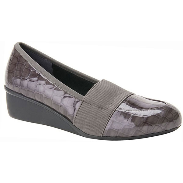 Product image for Ros Hommerson® Erica Slip-On - Grey Croc Patent Leather