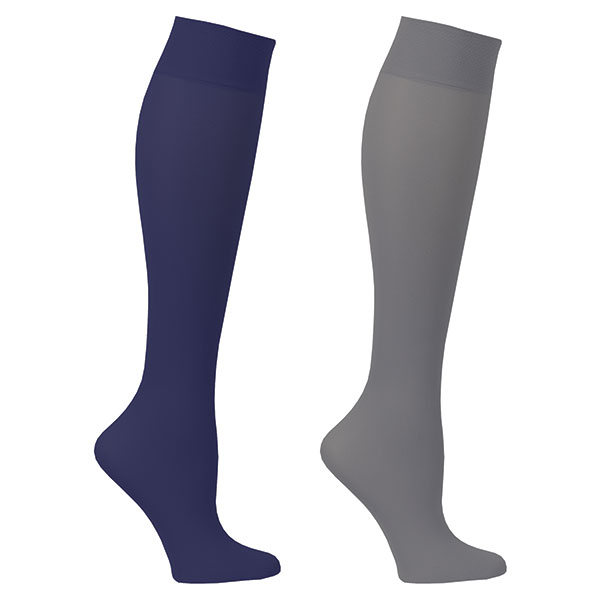 Product image for Celeste Stein Opaque Closed Toe Moderate Compression Trouser Socks - 2 Pack