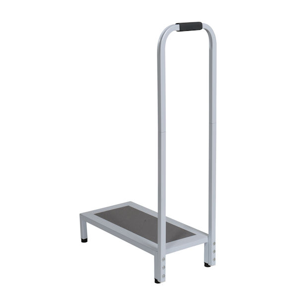 Product image for Bath and Shower Step Stool with Handle - Supports up to 500 lbs.