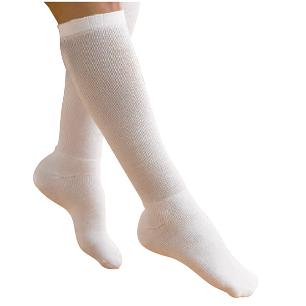 Product image for Support Plus Coolmax Unisex Mild Compression Opaque Knee High Socks