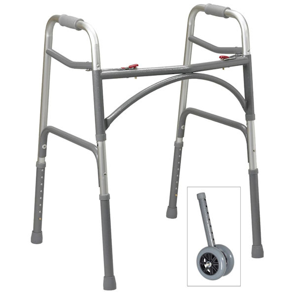 Product image for Bariatric Walker Wheel Kit