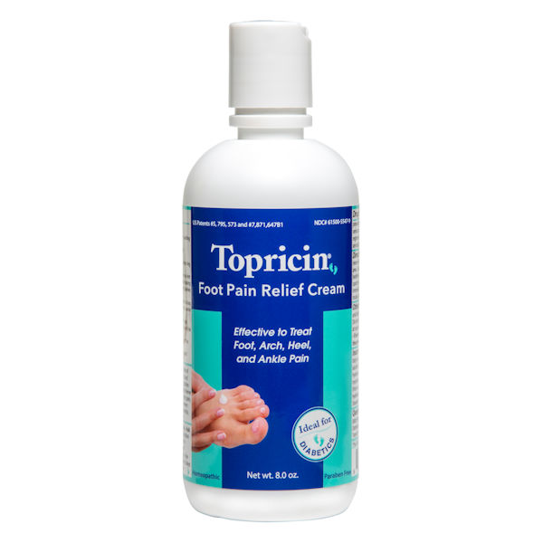 Topricin&reg; Foot Pain Relief Cream - 8 oz.