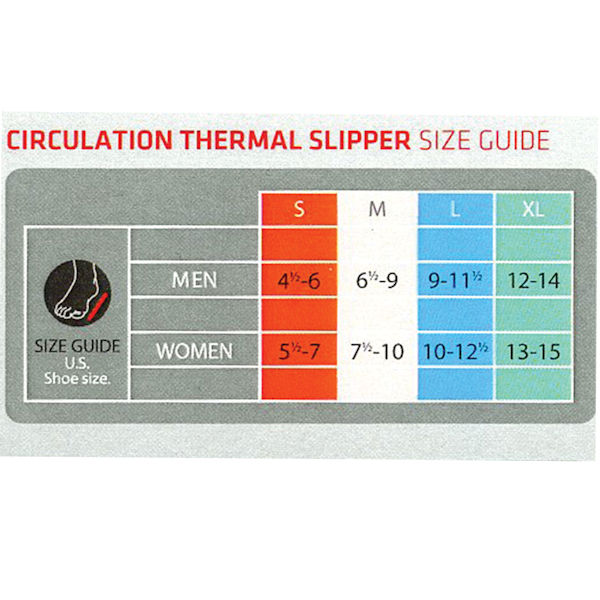 Product image for Thermoskin Circulation Slippers