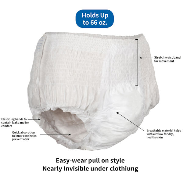 Sample of Attends&reg; Overnight Ultra Absorbency Pull-On Underwear - 1 Sample